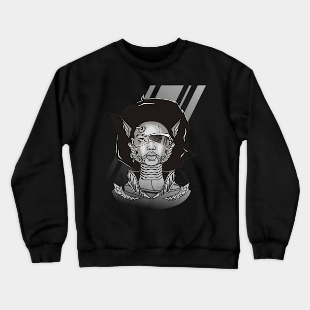 WOMAN FUTURE Crewneck Sweatshirt by dedyracun